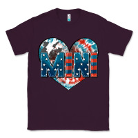 Plum American mini heart 4th of july Classic Tee - FaDigitalArtStudio