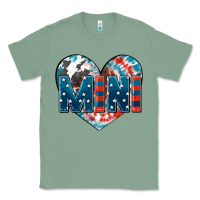 Sage American mini heart 4th of july Classic Tee - FaDigitalArtStudio