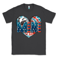 Smoke American mini heart 4th of july Classic Tee - FaDigitalArtStudio