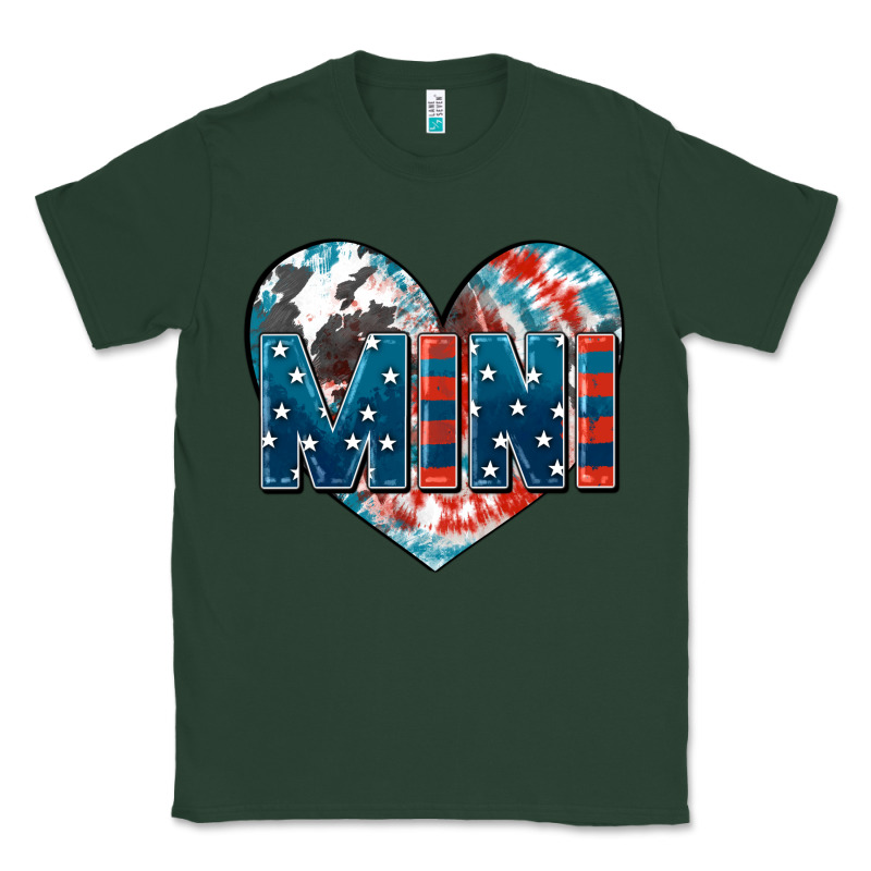 American Mini Heart 4th Of July Classic Tee by FaDigitalArtStudio | Teevron
