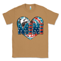 Toasted Coconut American mini heart 4th of july Classic Tee - FaDigitalArtStudio