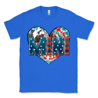 True Royal American mini heart 4th of july Classic Tee - FaDigitalArtStudio