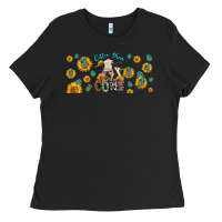 Black Coffee Then Cows Ladies Tee - LillyAllenDesigns
