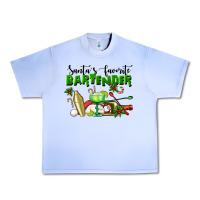 Grape Ice Santa's Favorite Bartender Urban Heavy Tee - LillyAllenDesigns