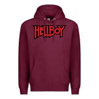 Burgundy Hellboy Premium Hoodie - baoMotion