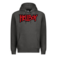 Charcoal Heather Hellboy Premium Hoodie - baoMotion