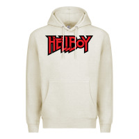 Oatmeal Heather Hellboy Premium Hoodie - baoMotion