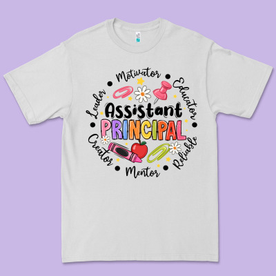 Principal Assistant Premium Tee Designed By Cowhidedigitalart