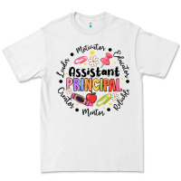 White Principal Assistant Premium Tee - CowhideDigitalArt