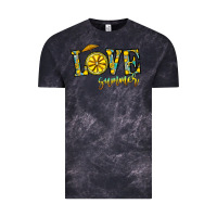 Cloud Black love summer Vintage Tee - CowhideDigitalArt