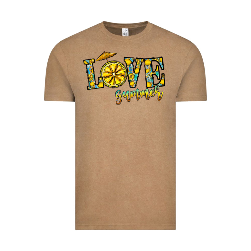 Love Summer Vintage Tee by CowhideDigitalArt | Teevron