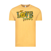 Vintage Mustard love summer Vintage Tee - CowhideDigitalArt
