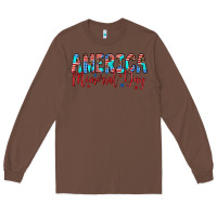 Chestnut america memorial day Long Sleeve Tee - Artiststas