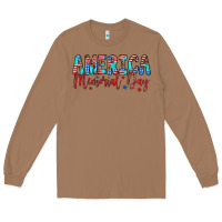 Toasted Coconut america memorial day Long Sleeve Tee - Artiststas