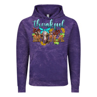 Cloud Purple thankful mama cow Vintage Hoodie - BarkalooDesign