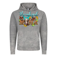 Cloud Rock thankful mama cow Vintage Hoodie - BarkalooDesign