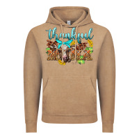 Vintage Coffee thankful mama cow Vintage Hoodie - BarkalooDesign