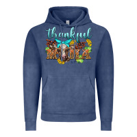 Vintage Denim thankful mama cow Vintage Hoodie - BarkalooDesign