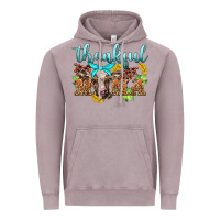 Vintage Zinc thankful mama cow Vintage Hoodie - BarkalooDesign