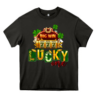 Asphalt St Patricks Lucky One Heavy Core Tee - FaDigitalArtStudio