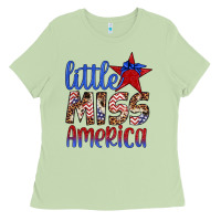 Matcha little miss america Ladies Tee - Artiststas