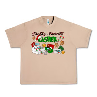 Burro Santa's Favorite Cashier Urban Heavy Tee - LillyAllenDesigns