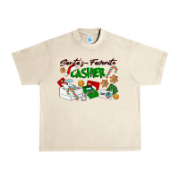 Sandshell Santa's Favorite Cashier Urban Heavy Tee - LillyAllenDesigns