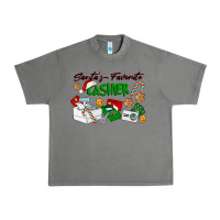 Tornado Santa's Favorite Cashier Urban Heavy Tee - LillyAllenDesigns