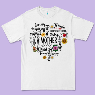 Mother Premium Tee Designed By Cowhidedigitalart