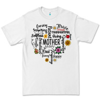 White Mother Premium Tee - CowhideDigitalArt