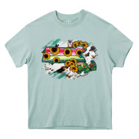 Arona Massachusetts State Map Heavy Core Tee - RanaPortraitStore