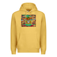 Antique Gold cinco de mayo sombrero skull mousepad Premium Hoodie - BarkalooDesign