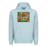 Blue Mist cinco de mayo sombrero skull mousepad Premium Hoodie - BarkalooDesign