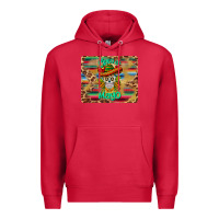 Cardinal cinco de mayo sombrero skull mousepad Premium Hoodie - BarkalooDesign