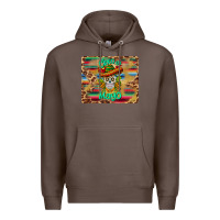 Coffee cinco de mayo sombrero skull mousepad Premium Hoodie - BarkalooDesign