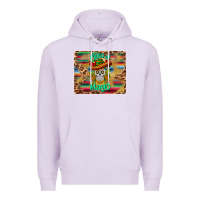 Lilac cinco de mayo sombrero skull mousepad Premium Hoodie - BarkalooDesign
