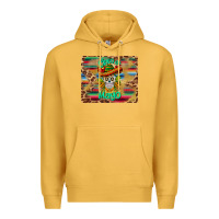 Mustard cinco de mayo sombrero skull mousepad Premium Hoodie - BarkalooDesign