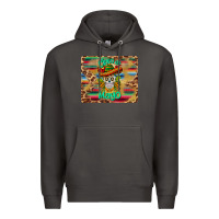 Smoke cinco de mayo sombrero skull mousepad Premium Hoodie - BarkalooDesign