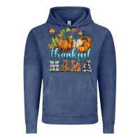 Vintage Denim thankful mama Vintage Hoodie - BarkalooDesign