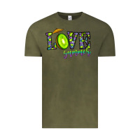 Vintage Olive love summer Vintage Tee - CowhideDigitalArt
