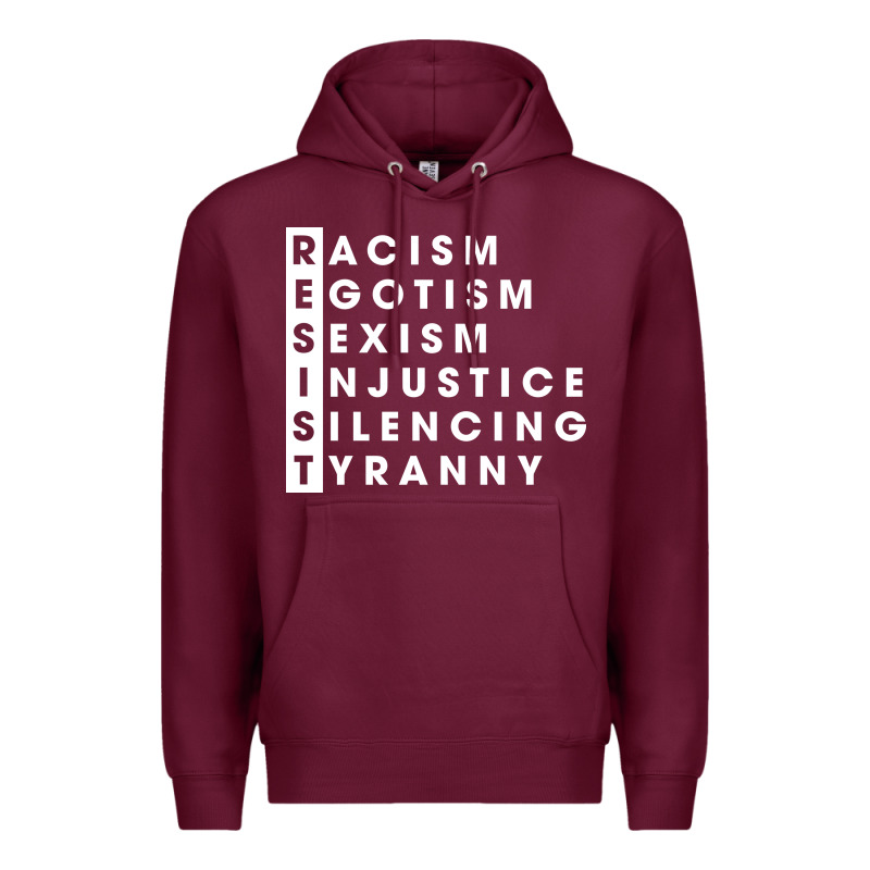 Resist   Political Resistance Premium Hoodie by baoMotion | Teevron