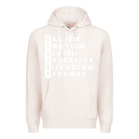 Pale Pink resist   political resistance Premium Hoodie - baoMotion