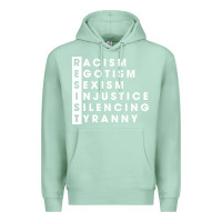 Seafoam resist   political resistance Premium Hoodie - baoMotion