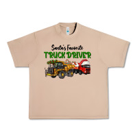 Burro Santa's Favorite Truck Driver Urban Heavy Tee - LillyAllenDesigns