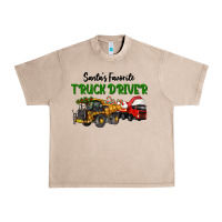 Santa's Favorite Truck Driver Urban Heavy Tee | Teevron