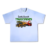 Grape Ice Santa's Favorite Truck Driver Urban Heavy Tee - LillyAllenDesigns