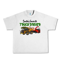 Lunar Rock Santa's Favorite Truck Driver Urban Heavy Tee - LillyAllenDesigns