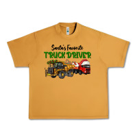 Peanut Butter Santa's Favorite Truck Driver Urban Heavy Tee - LillyAllenDesigns