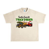 Sandshell Santa's Favorite Truck Driver Urban Heavy Tee - LillyAllenDesigns