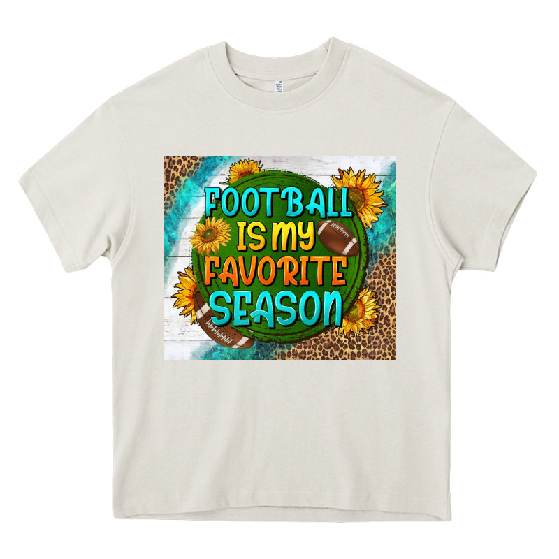 Football Is My Favorite Season Tumbler Heavy Core Tee by BundleAndBundleShop | Teevron